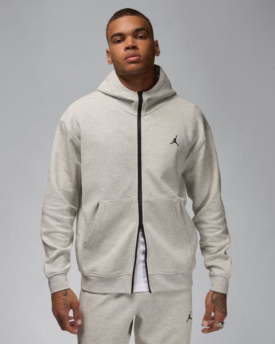 Jordan Sport Hoop Fleece Dri-FIT Full-Zip Hoodie - Image 2