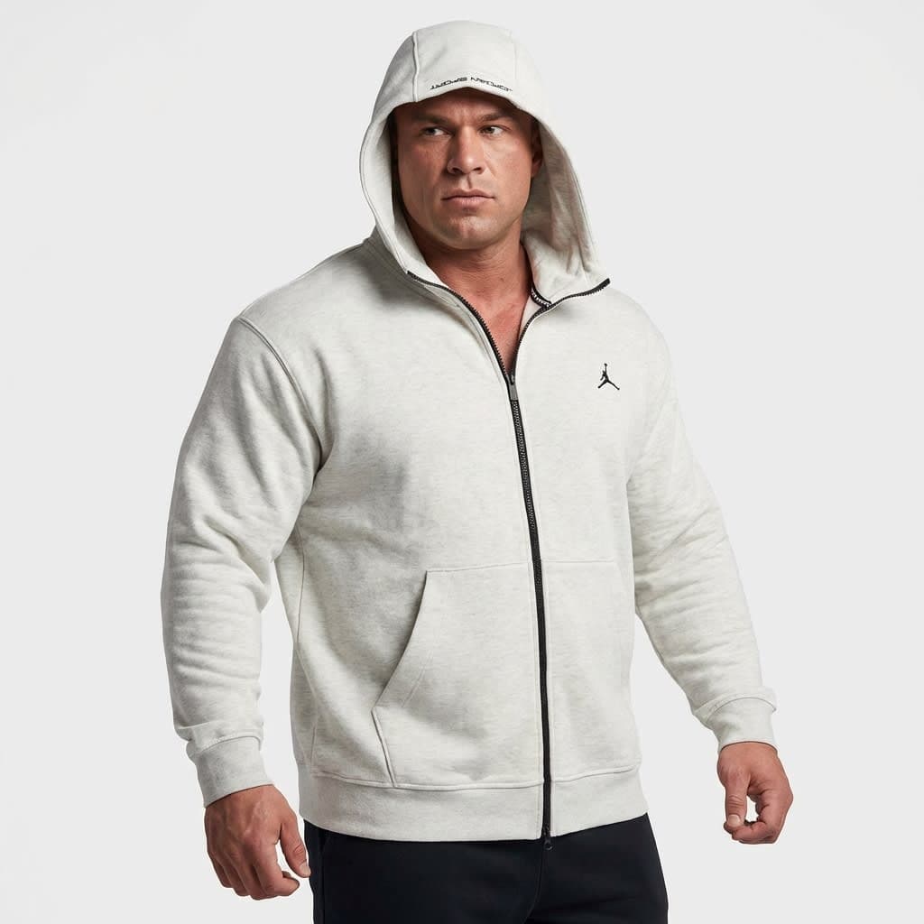 Jordan Sport Hoop Fleece Dri-FIT Full-Zip Hoodie - Image 4