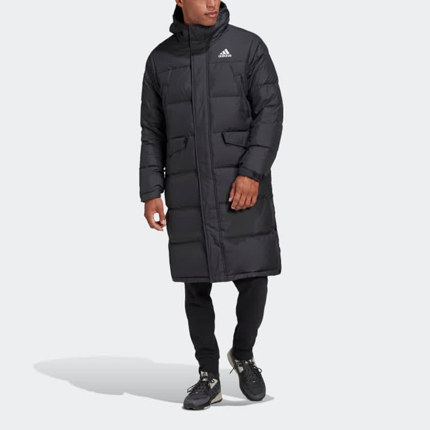 Parka Longue en Duvet à 3 Bandes adidas - Image 2